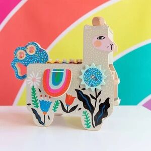 Manhattan Toy Musical Lili Llama wooden shaker xylophone colorful toddler girl